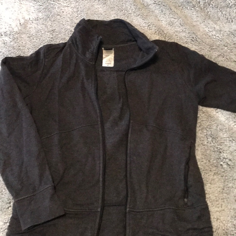 Patagonia grey zip up